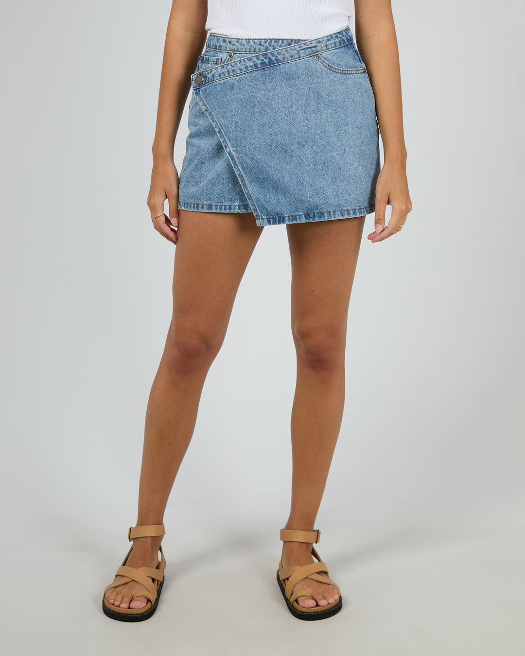 Lenni Mini Skort - Light Blue