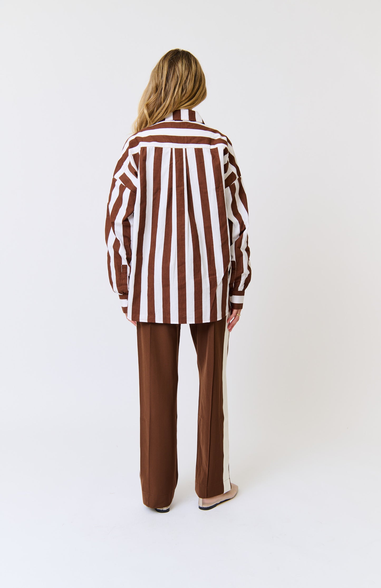 Adalyn Shirt - Coco Stripe