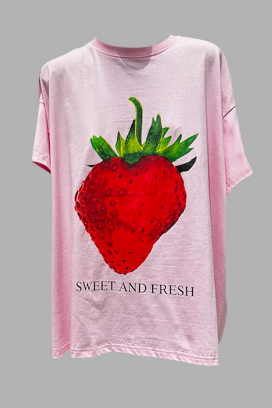 Pink Strawberry Tee - SWAACE Select