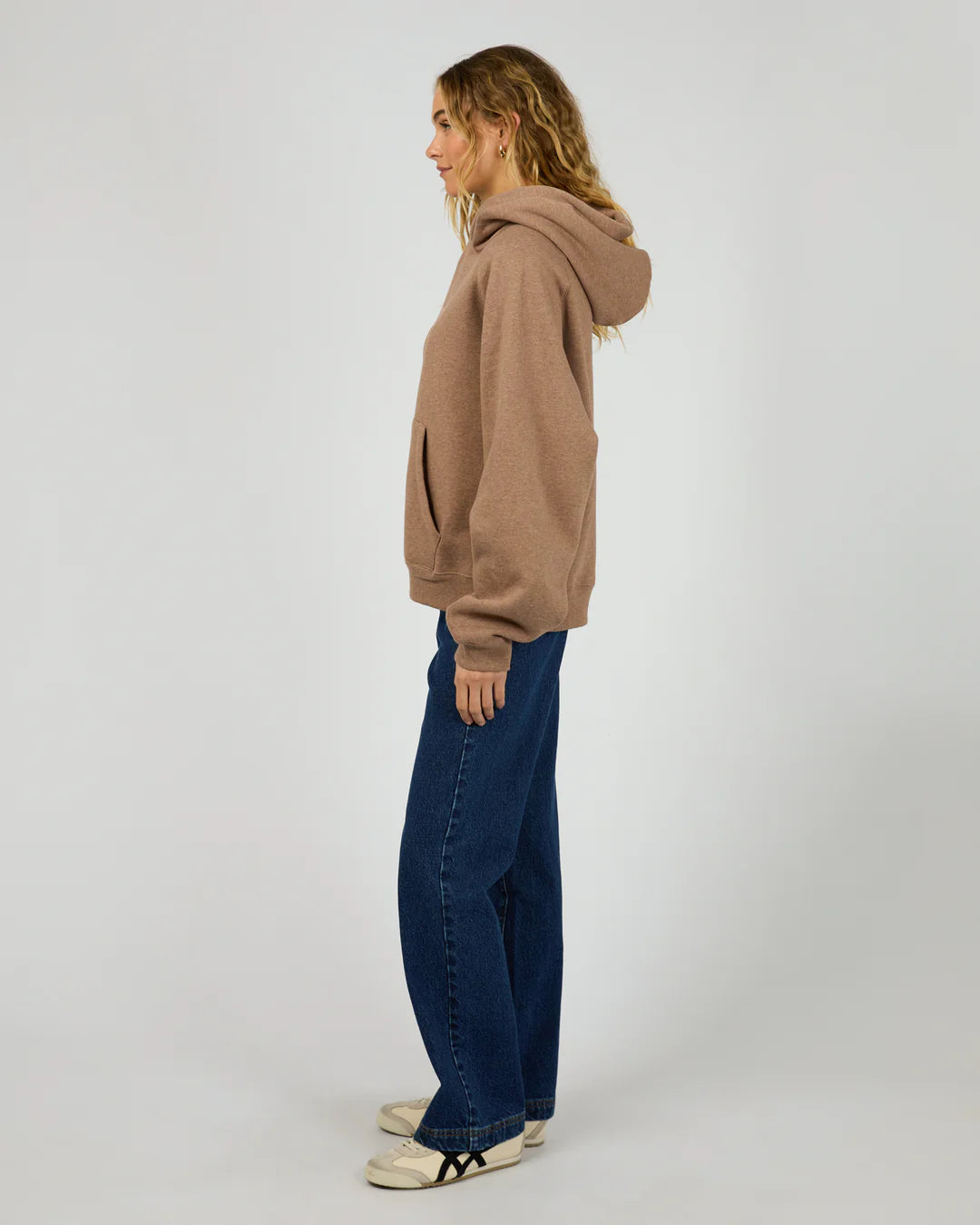 Logo Hoodie - Brown Marle