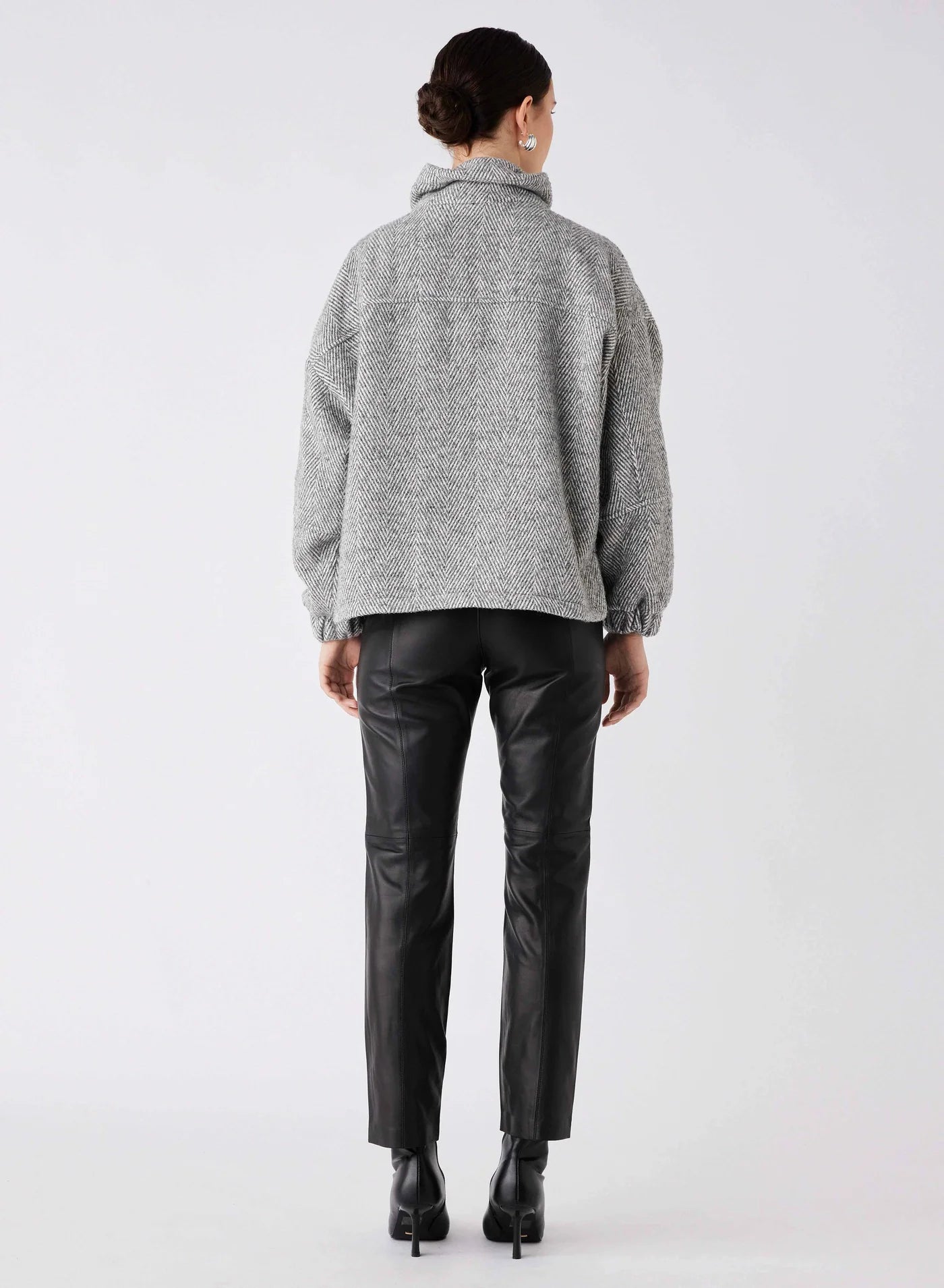 Weekender Jacket - Ash Chevron