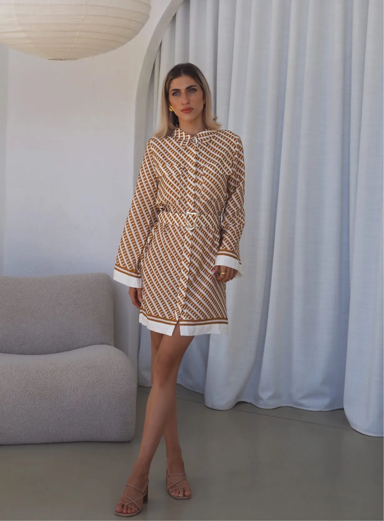 Retrospective Dress - Print by Esmaee - in XS | SWAACE