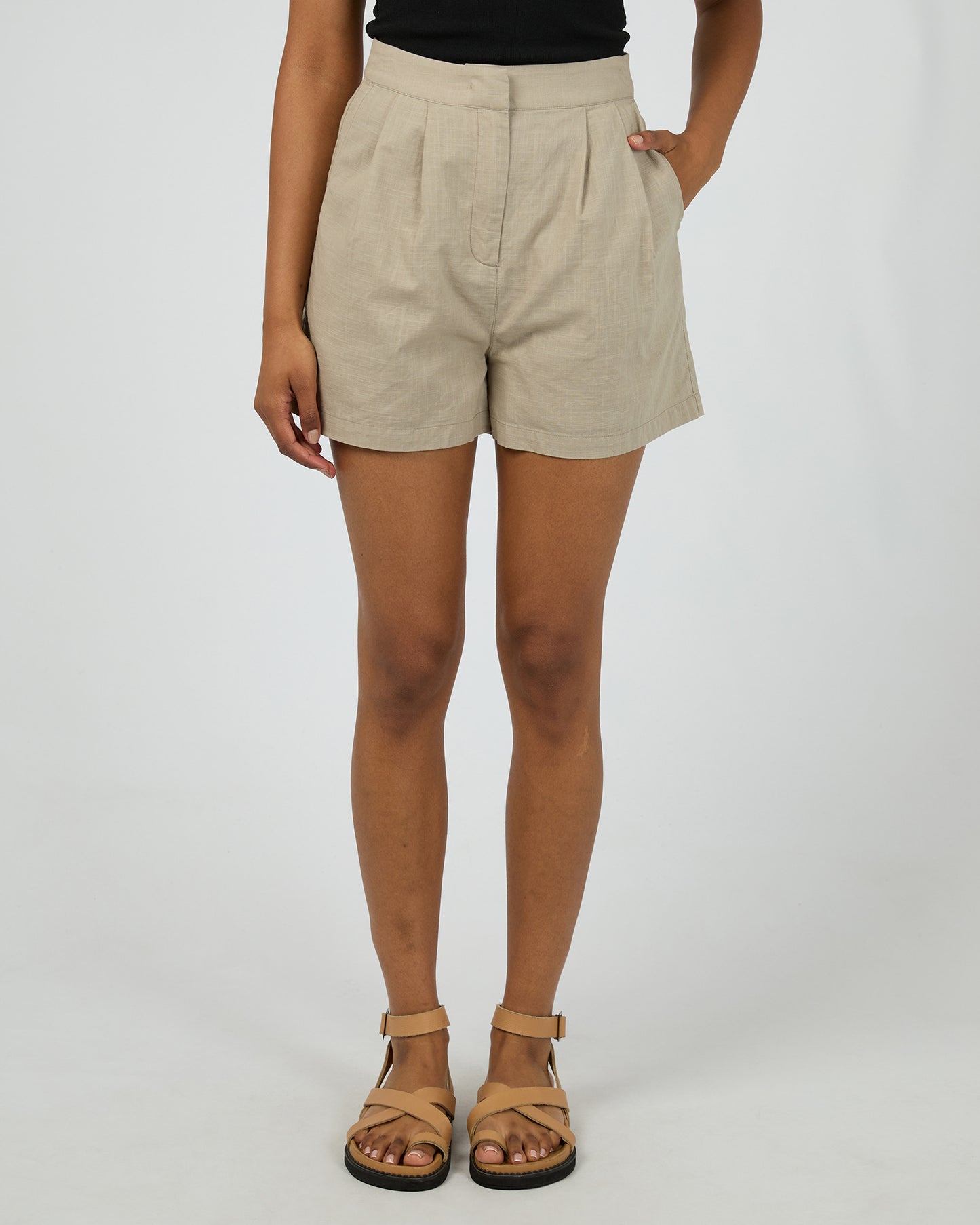 Essential Bermuda Shorts - Stone