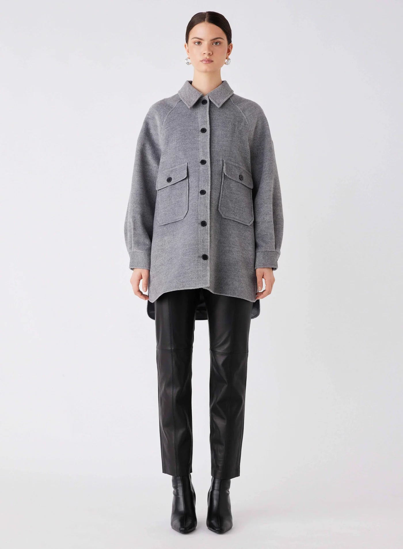 Interpreter Shacket - Grey