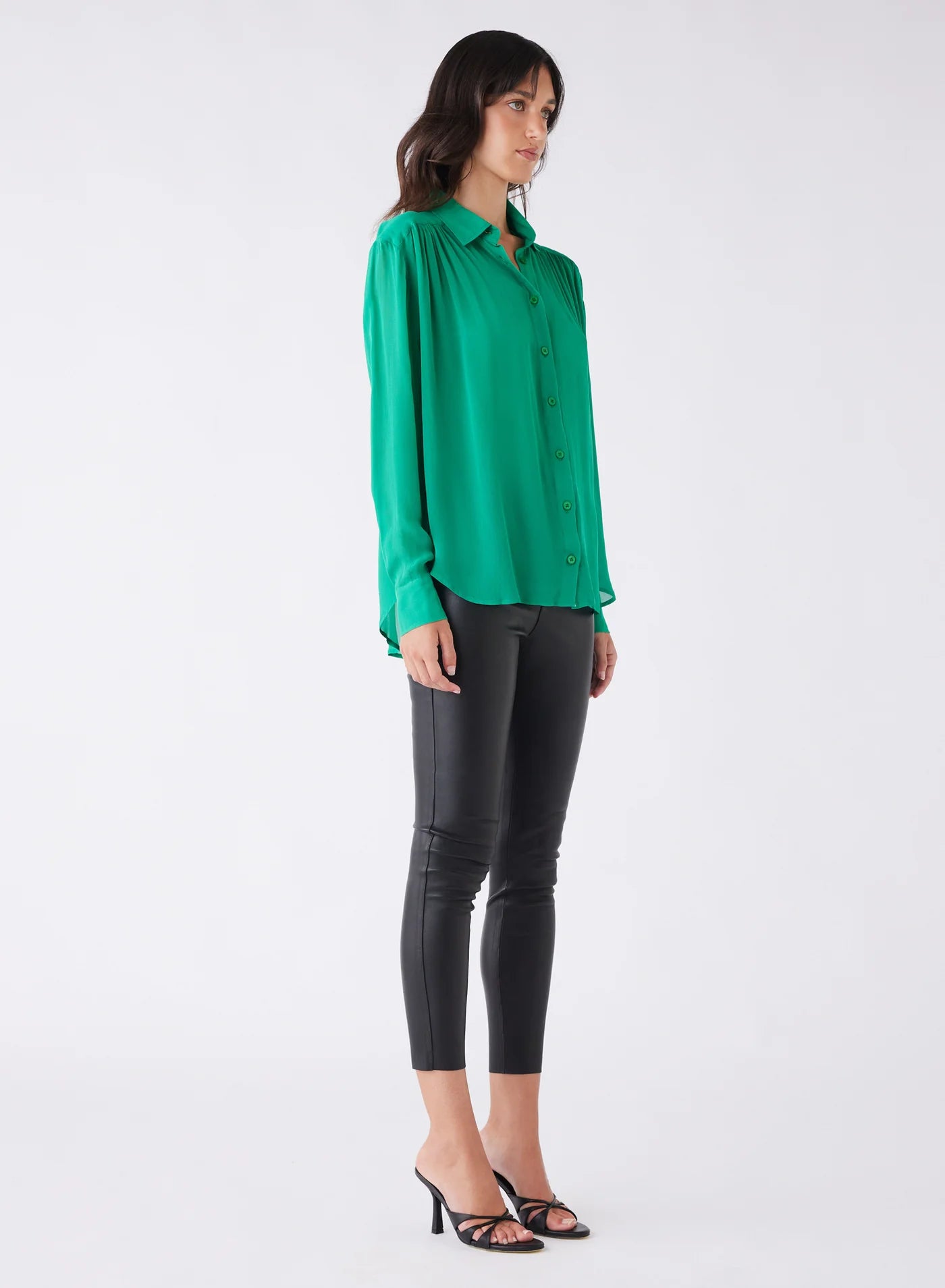 Bloom Shirt - Emerald