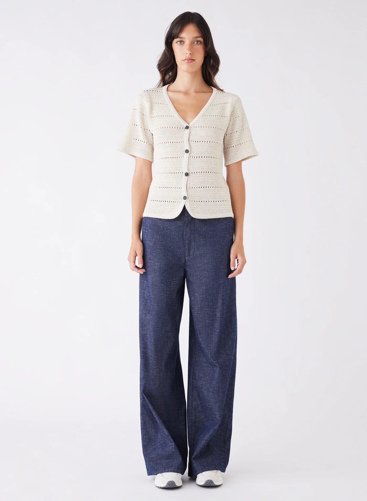 Novel Knit Sweater - Putty