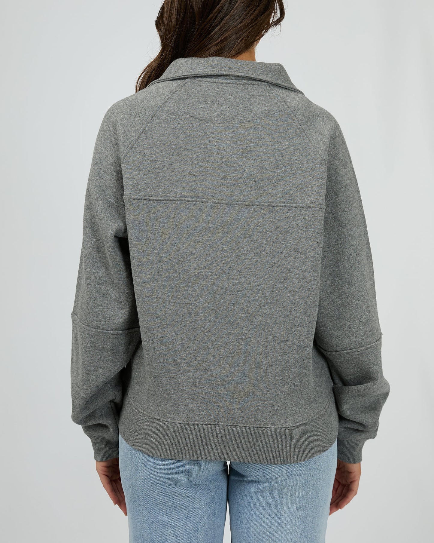 Frankie 1/4 Zip Jumper - Charcoal