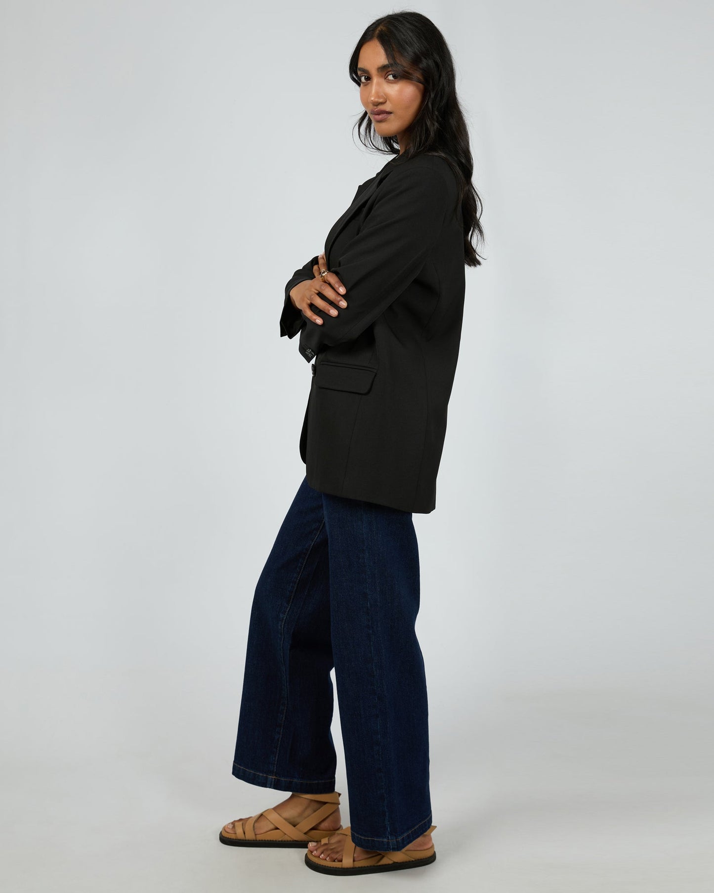 Eve Luxe Basic Blazer - Black