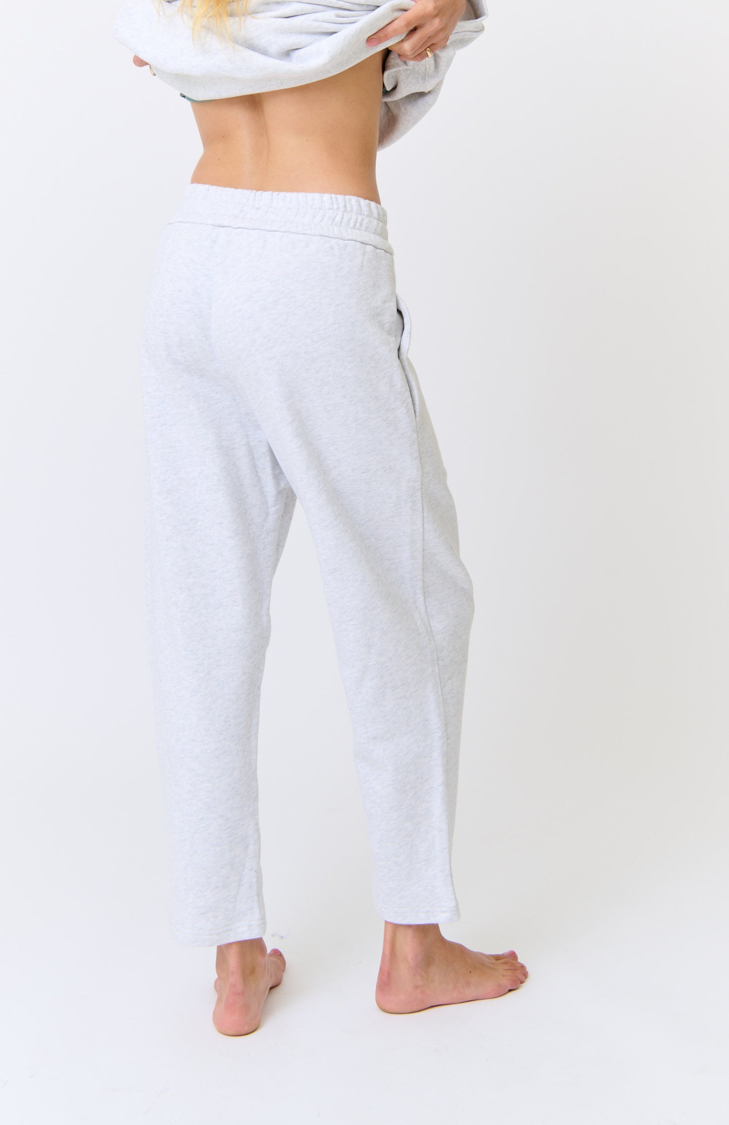 Grace Track Pant - Grey Marle