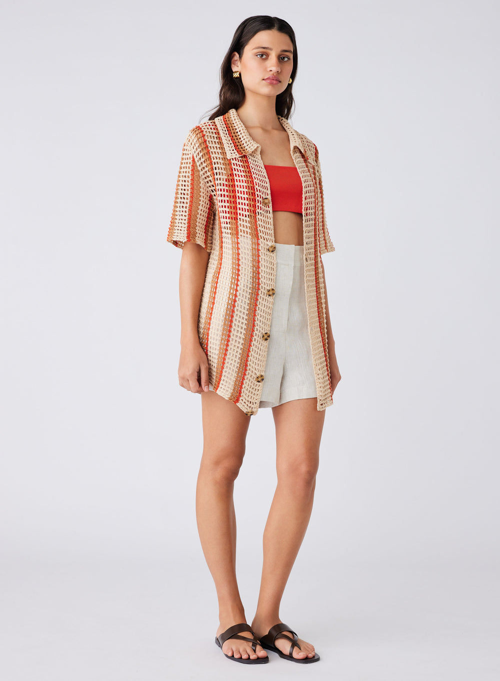 Saint-Tropez Shirt - Stripe - Esmaee