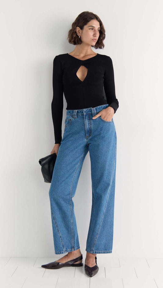 Maverick Denim Jeans - Mid Blue