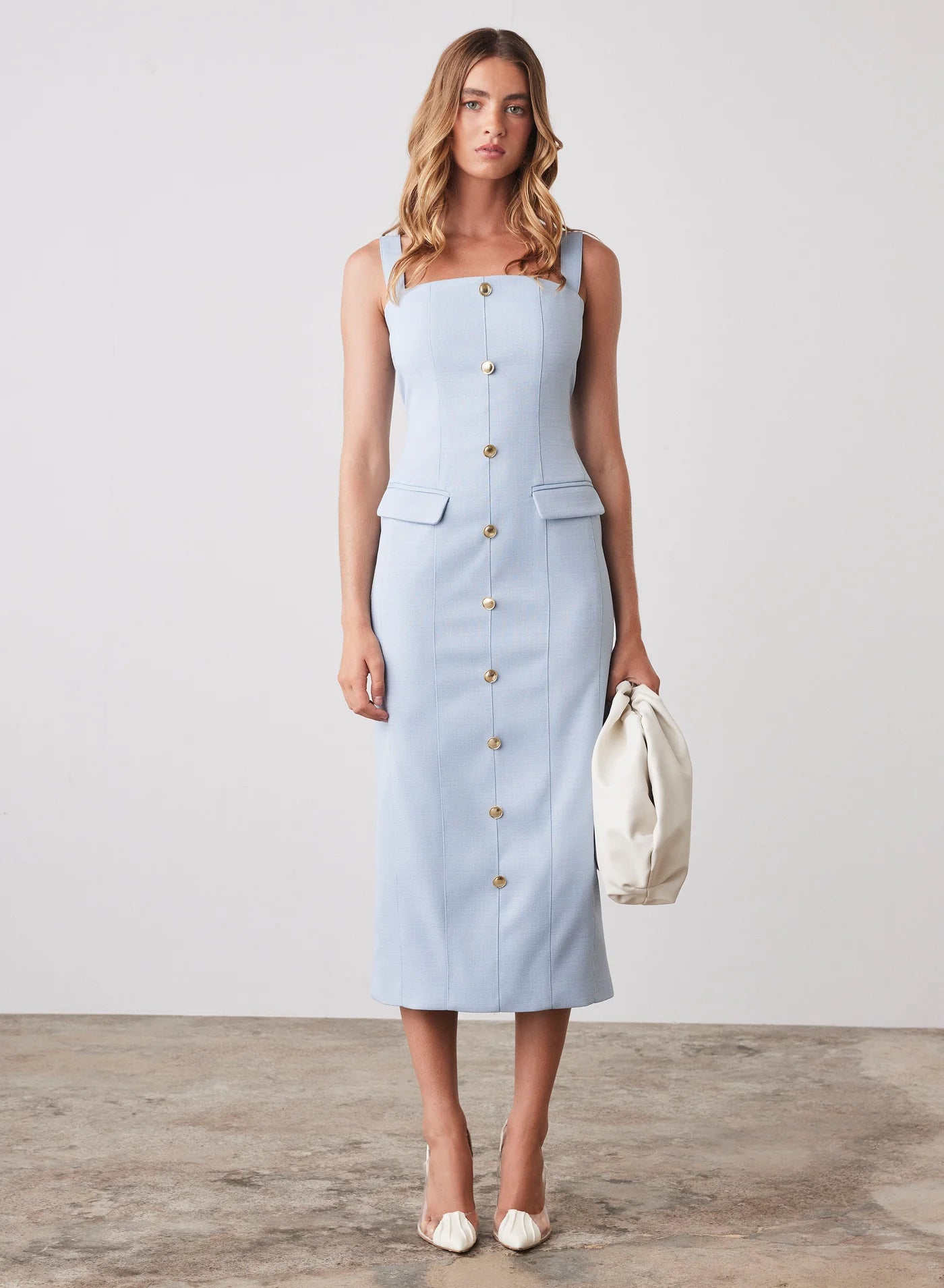 Pivot Dress - Sky
