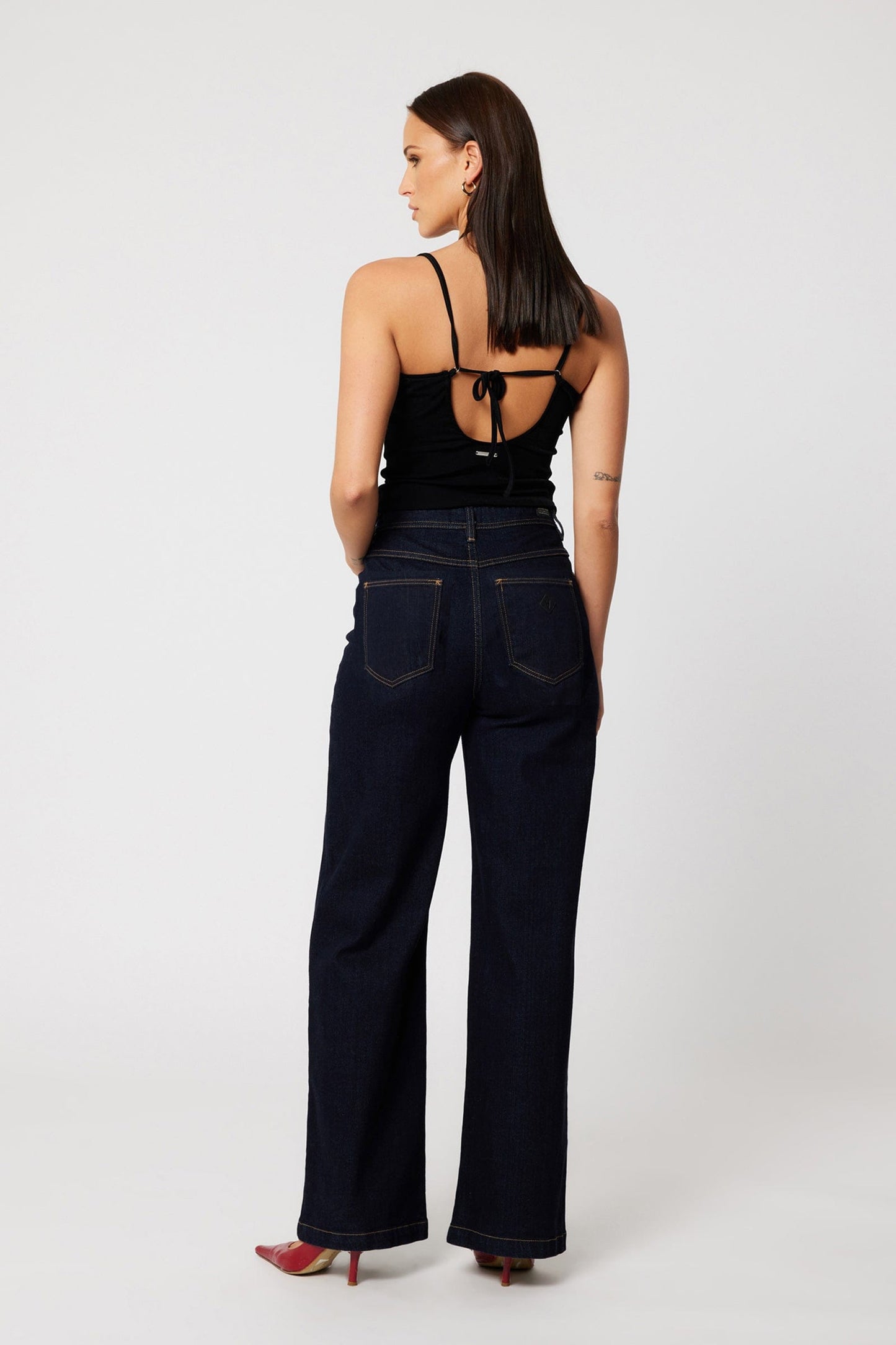94 High & Wide Richie Jeans - Rinse Denim