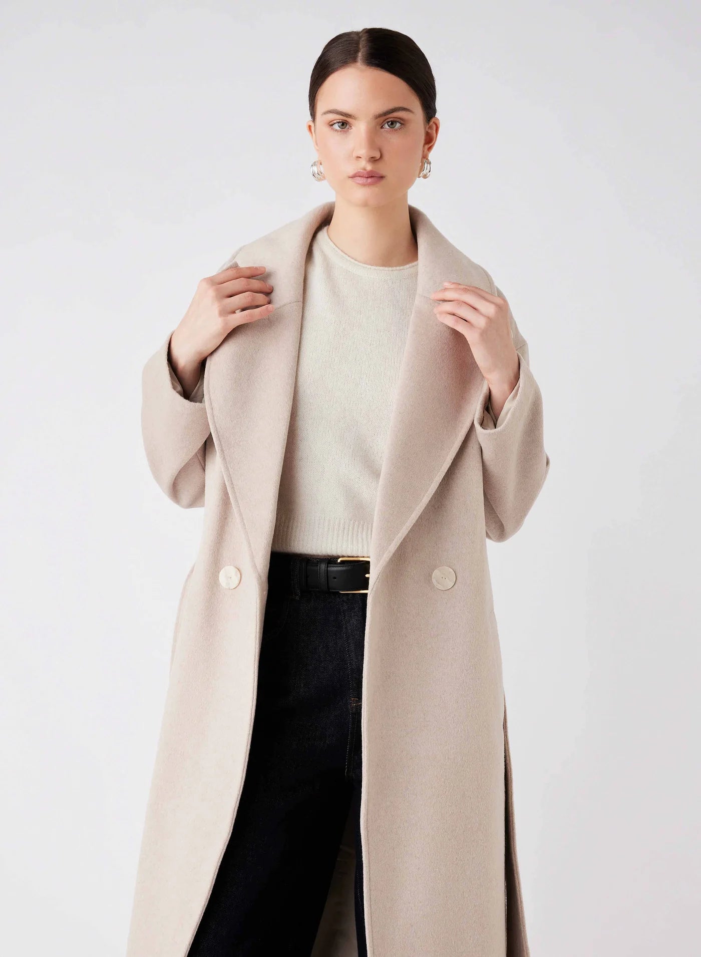 Stateman Coat - Natural