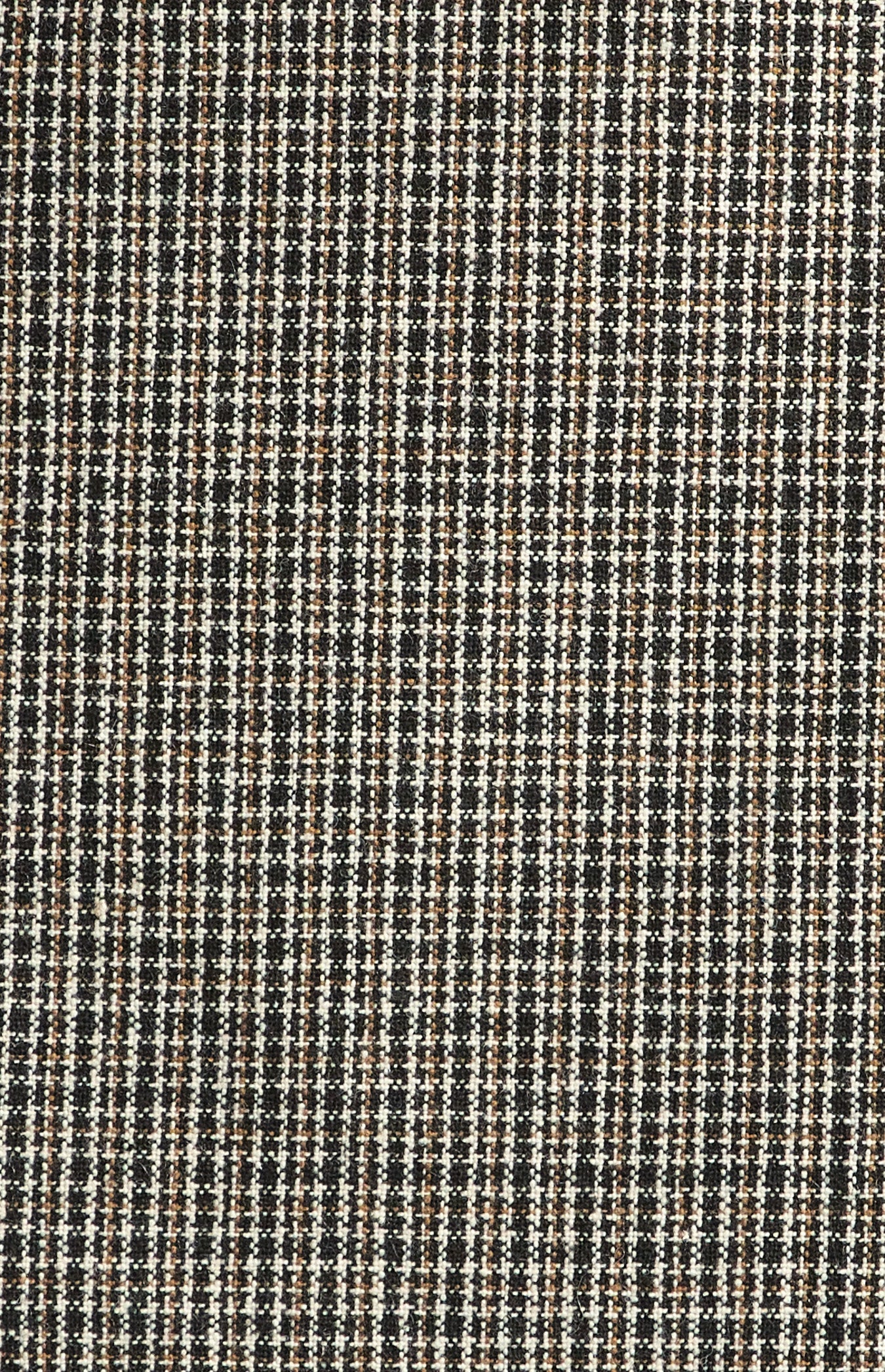 Checkered Mini Skirt - Black