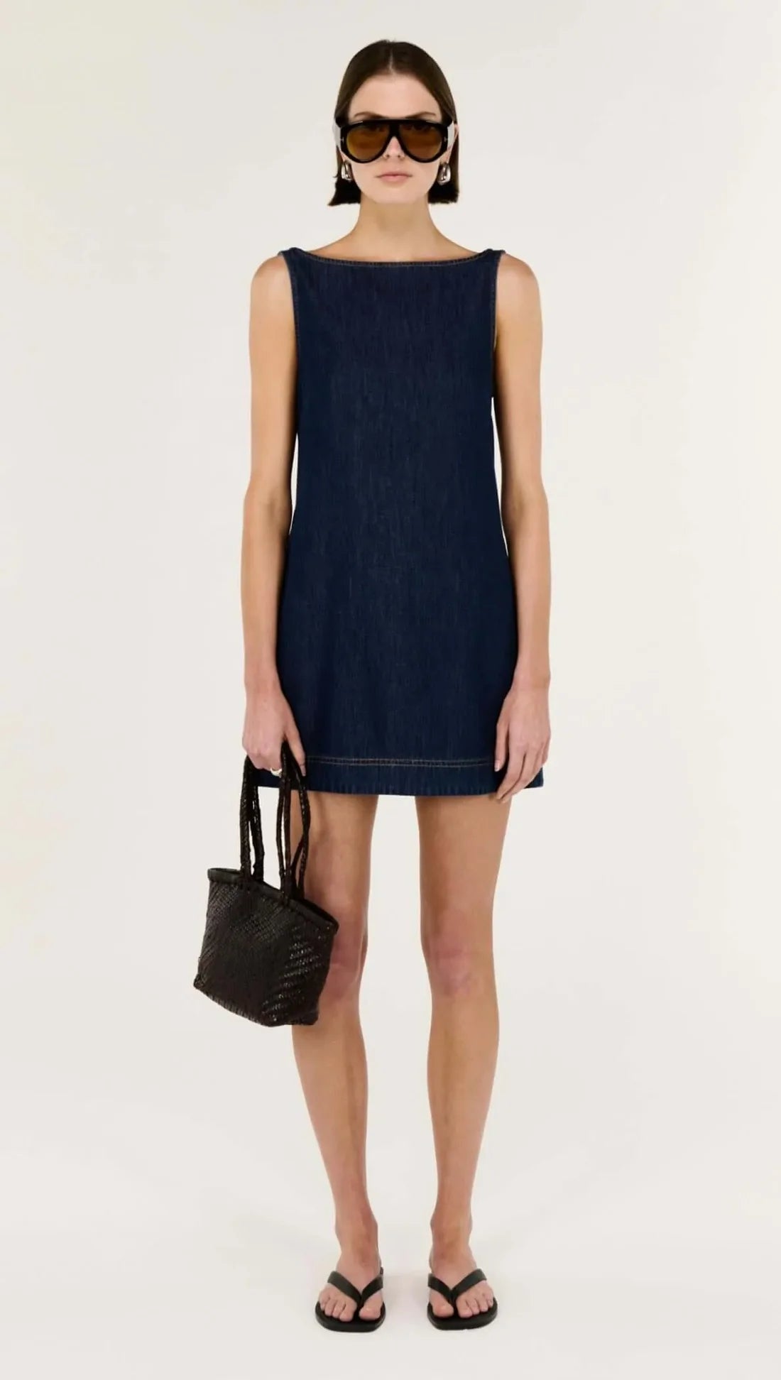 Lea Mini Dress - Indigo