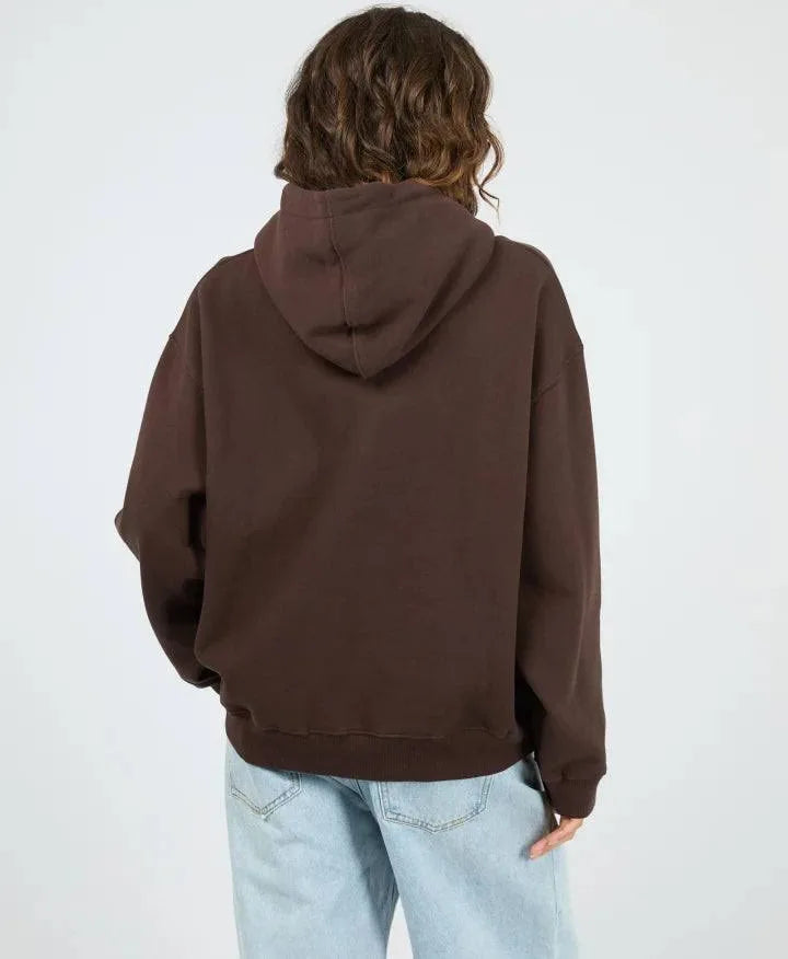 Silent Luxe Hoodie - Chocolate