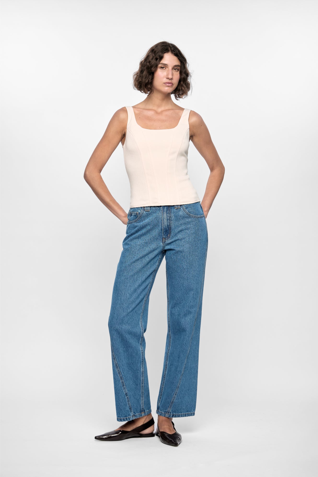 Maverick Denim Jeans - Mid Blue