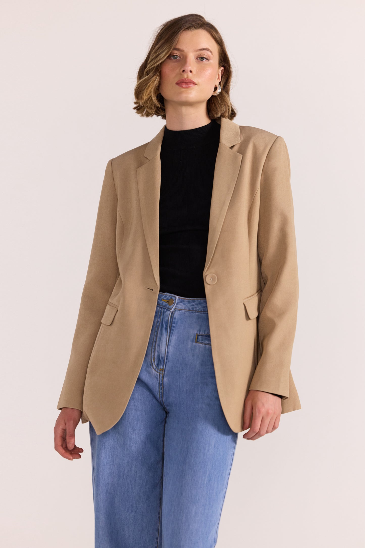 Bromley Blazer - Camel