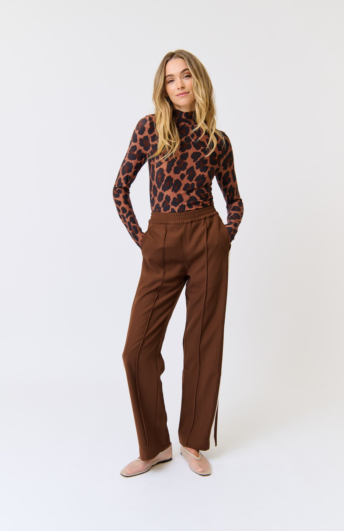 Safiya Skivvy - Coco Leopard