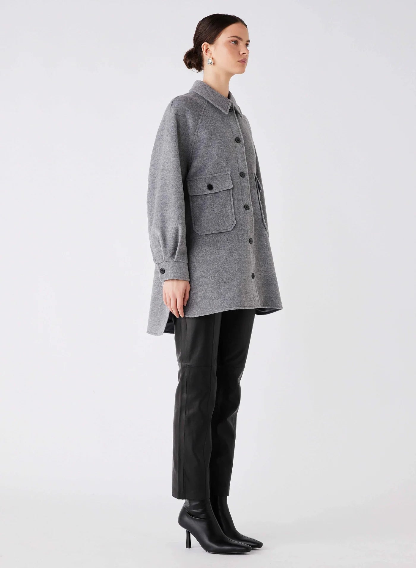 Interpreter Shacket - Grey
