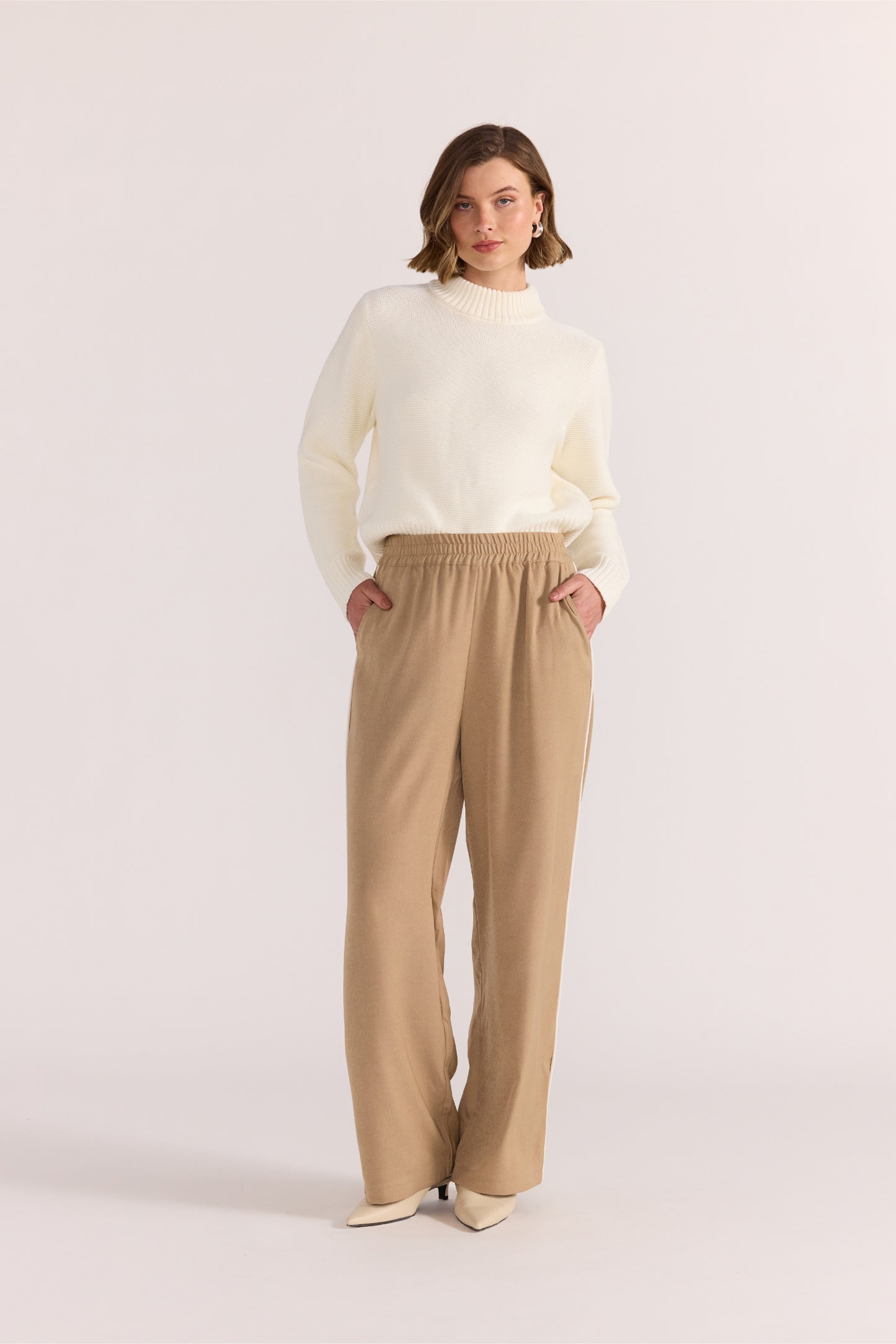 Bromley Relaxed Pants - Camel