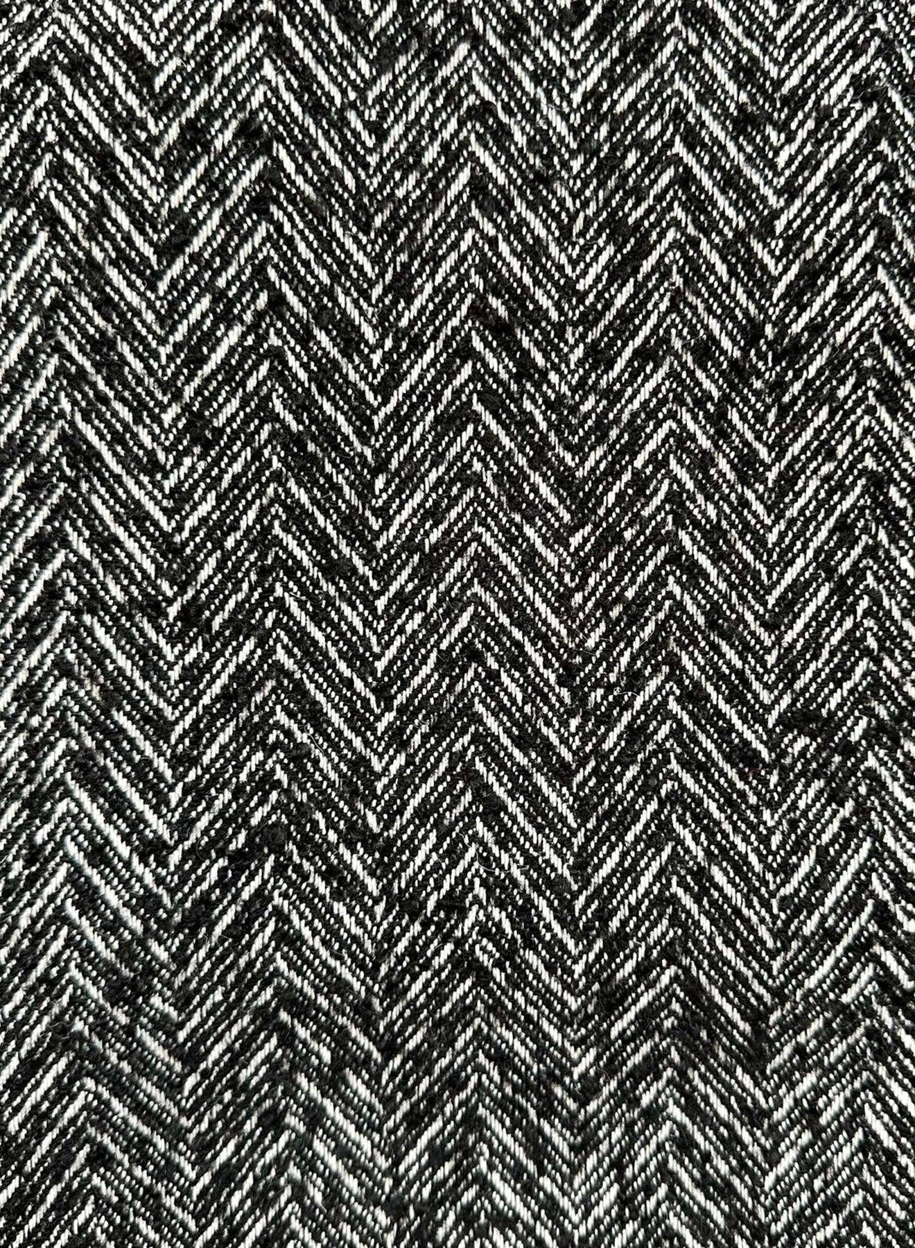 Motif Coat - B/W Chervon by Esmaee - in XS | SWAACE