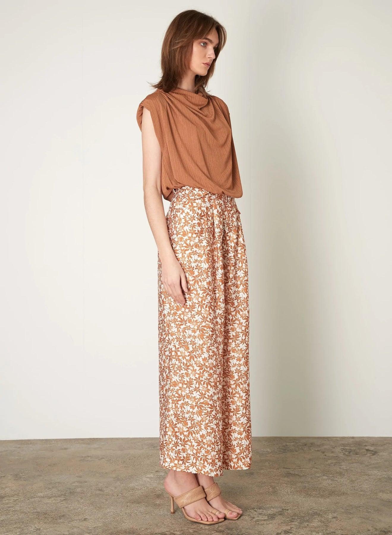 Saint Marlo Top - Bronze by Esmaee - in XS | SWAACE