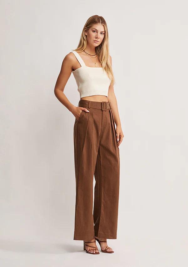 Heirloom Pants - Truffle by MOS The Label - in 6 | SWAACE