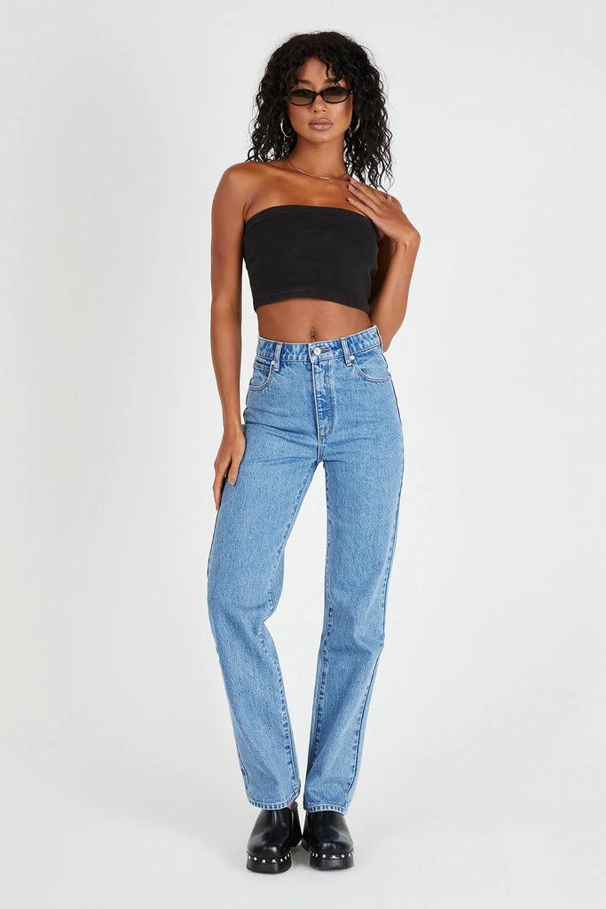 A 94 High Straight Jeans - Georgia by Abrand Jeans - in 8/26 | SWAACE