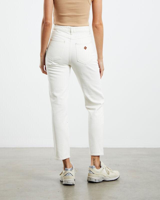 A 94 High Slim Jeans - Stone White by Abrand Jeans - in 9/27 | SWAACE