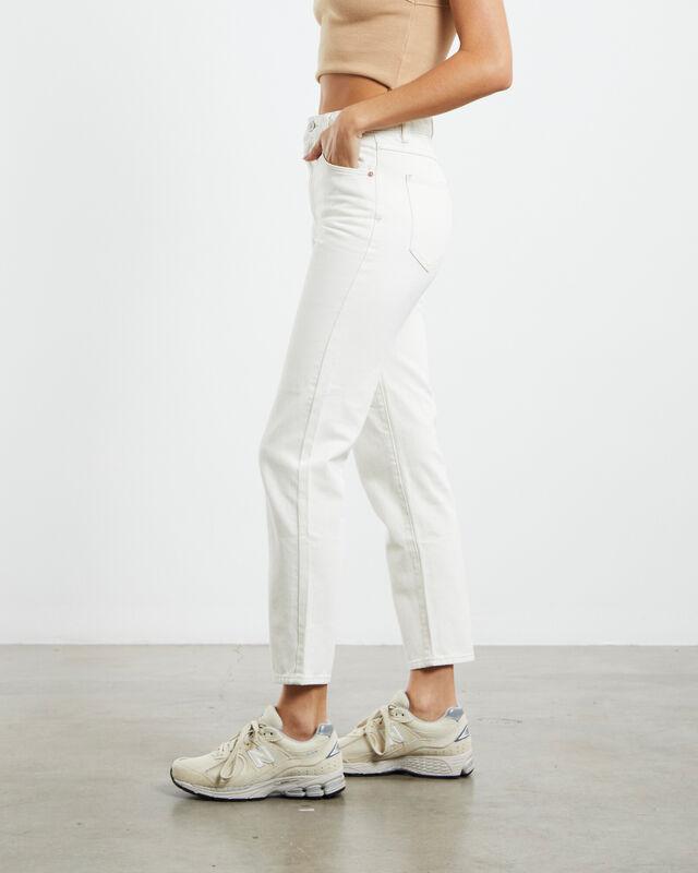 A 94 High Slim Jeans - Stone White by Abrand Jeans - in 9/27 | SWAACE