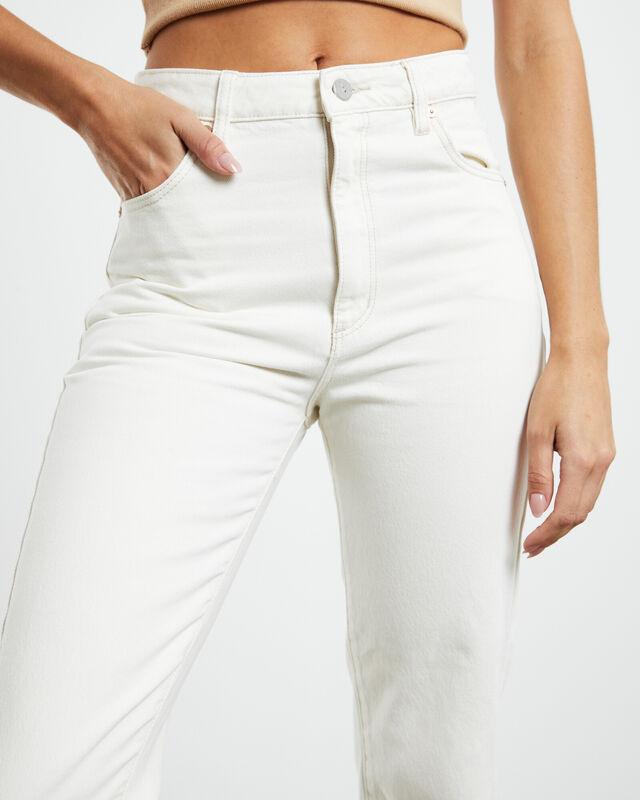 A 94 High Slim Jeans - Stone White by Abrand Jeans - in 9/27 | SWAACE