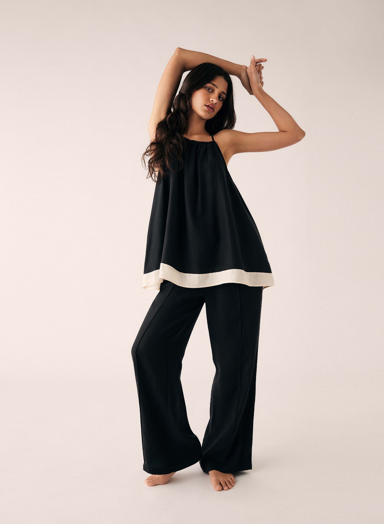 Monochrome Pant - Black - Esmaee