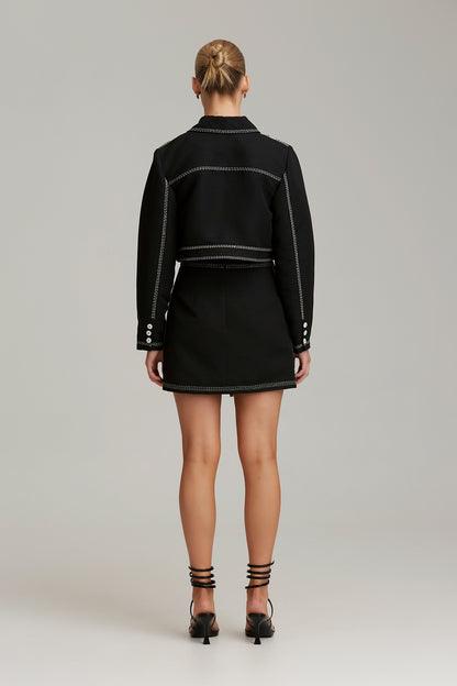 Out Of Time Shirt - Black by C/MEO Collective - in XS | SWAACE