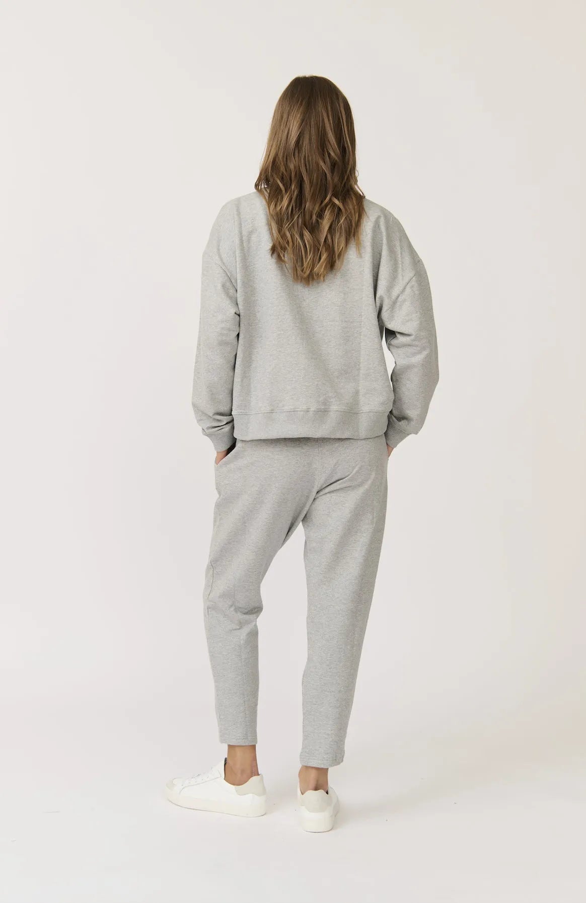 Grace Pant - Mist Marle by Cartel & Willow - in XS | SWAACE