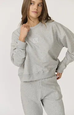 Grace Pant - Mist Marle by Cartel & Willow - in XS | SWAACE
