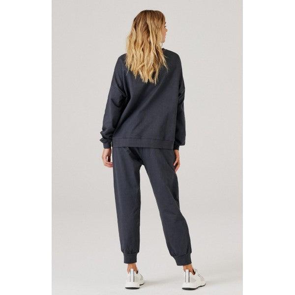 Izzy Sweater - Charcoal by Cartel & Willow - in XS | SWAACE