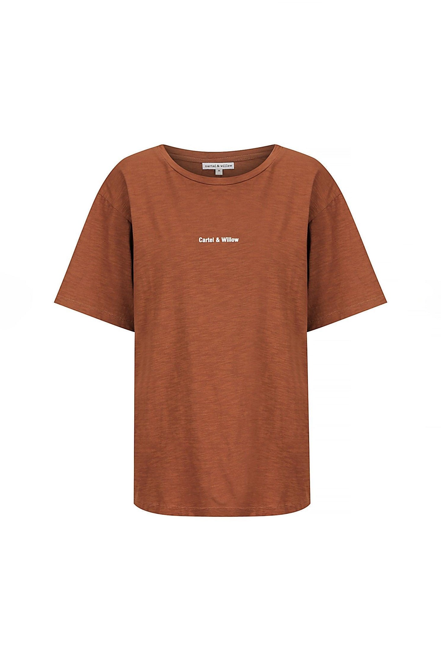 Marlie Tee - Cocoa by Cartel & Willow - in XS | SWAACE
