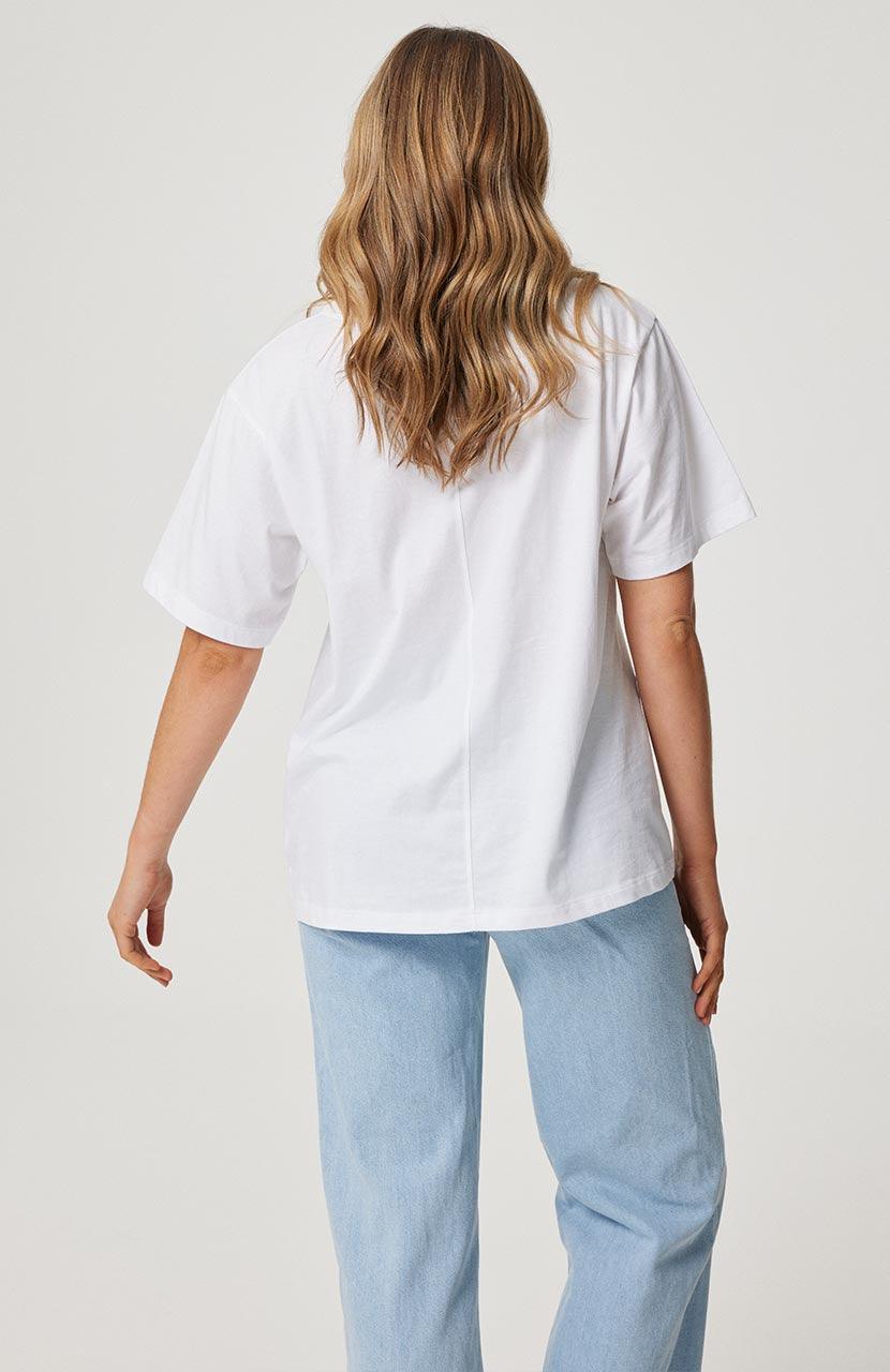 Marlie Tee - White by Cartel & Willow - in XS | SWAACE