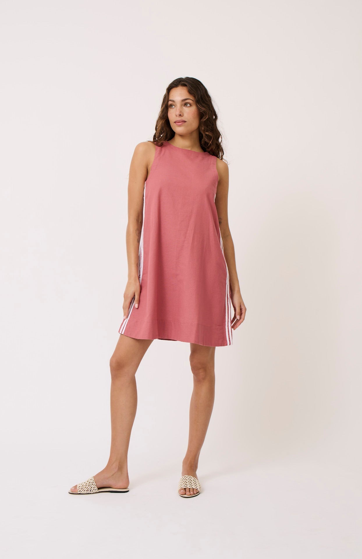 Sienna Dress - Dusty Rose - Cartel & Willow