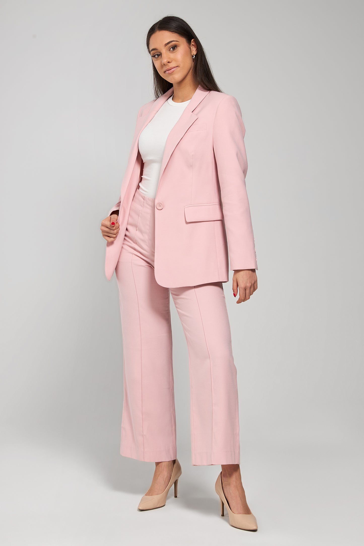 Antigua Blazer Pink by Esmaee - in XS | SWAACE