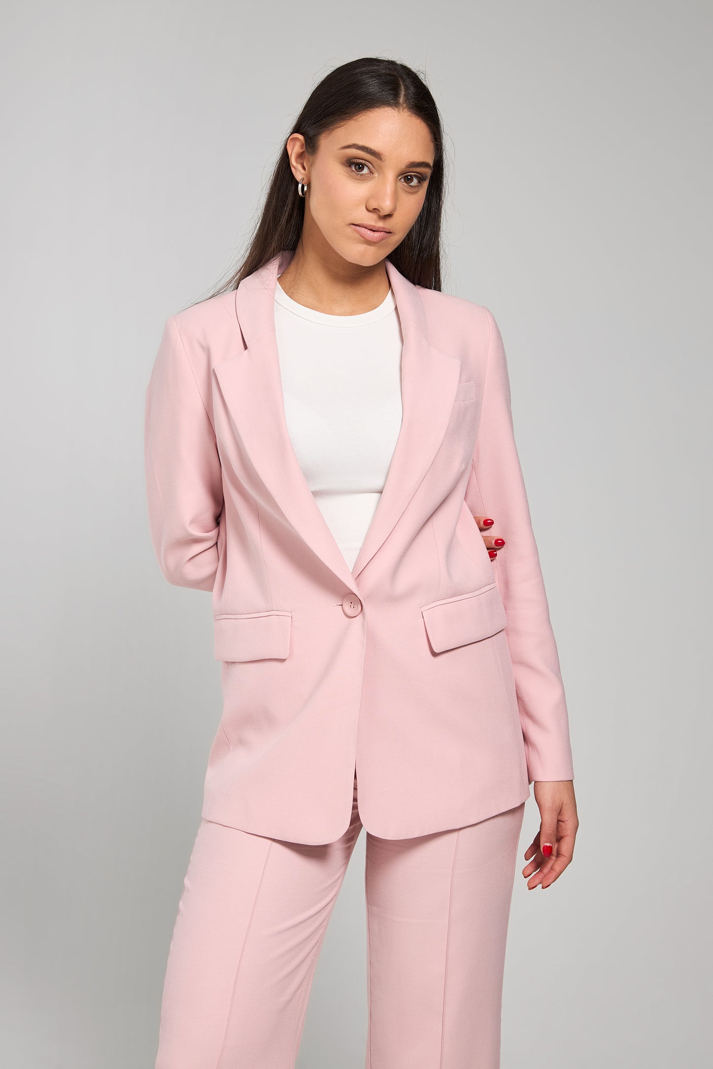 Antigua Blazer Pink by Esmaee - in XS | SWAACE