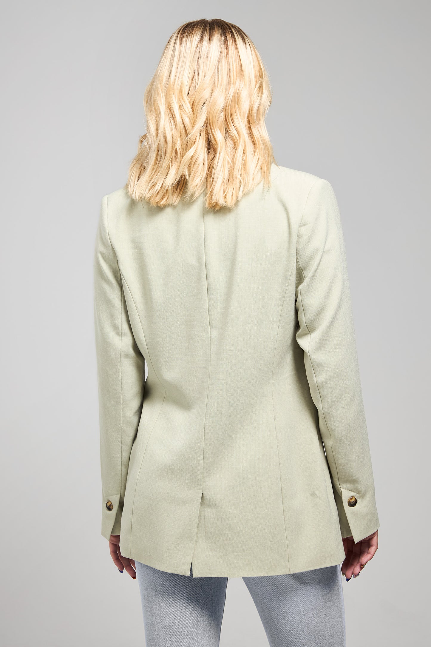 Villa Blazer - Soft Mint by Esmaee - in XS | SWAACE