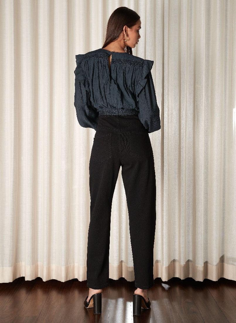 Azura Top - Petrol by Esmaee - in XS | SWAACE