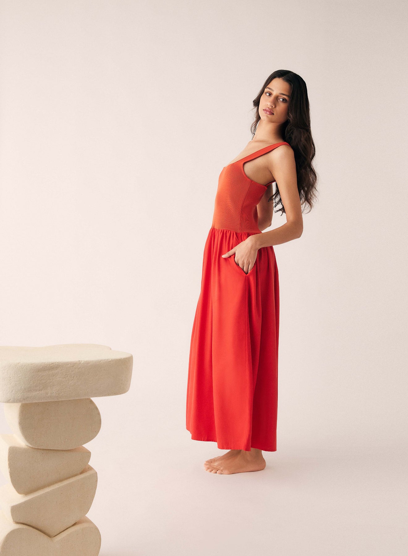 Devotion Dress - Poppy - Esmaee