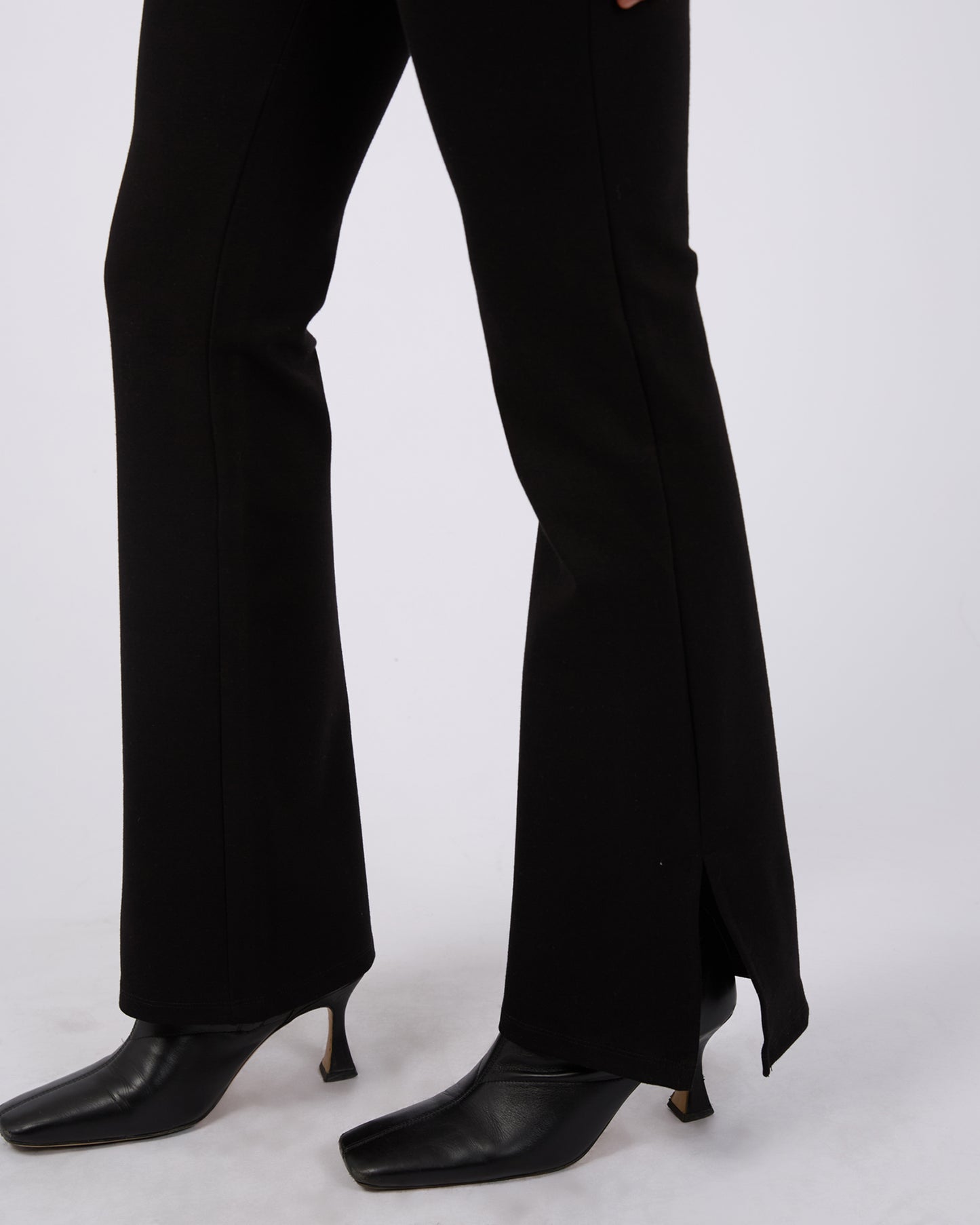 Jenner Side Split Pant - Black