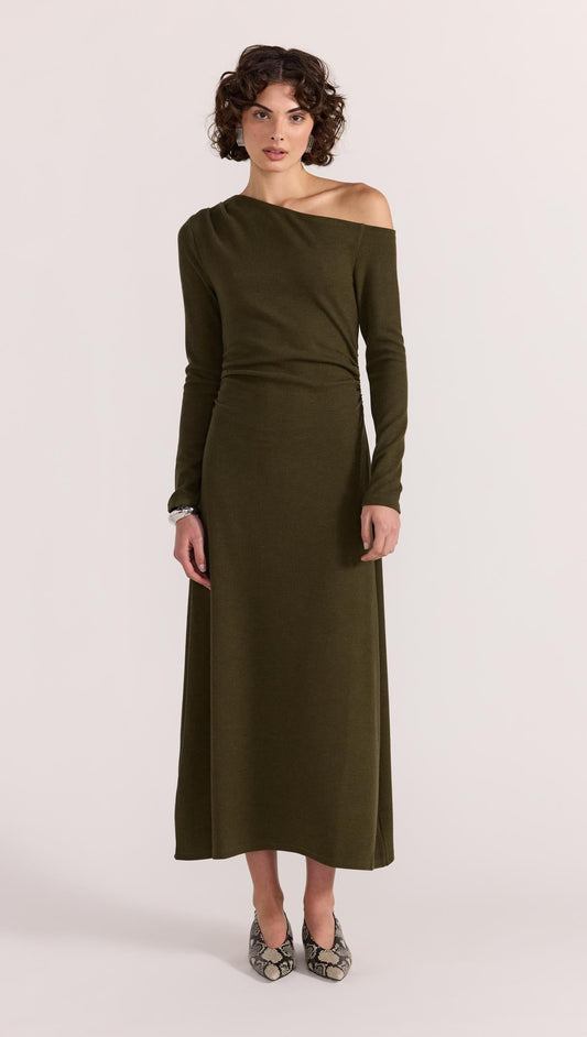 Mason Midi Dress - Khaki