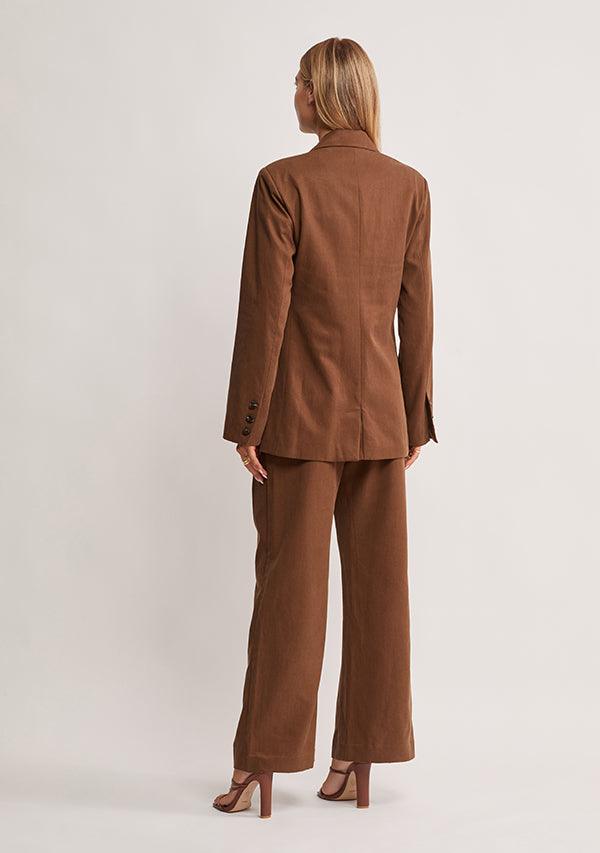 Heirloom Blazer - Truffle by MOS The Label - in 6 | SWAACE