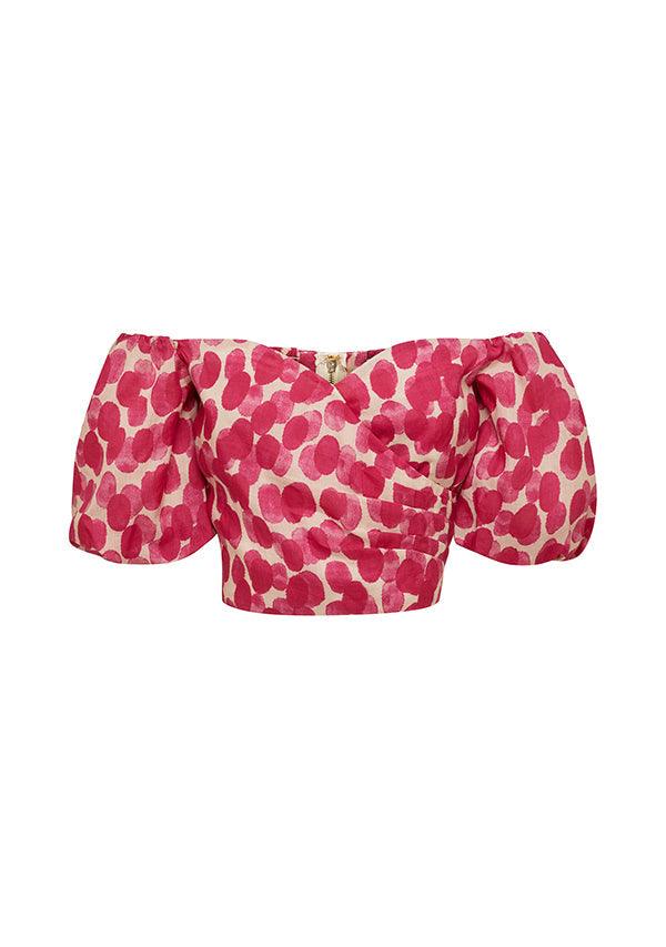 Mottled Blossom Top & Skirt Set by MOS The Label - in 6 | SWAACE